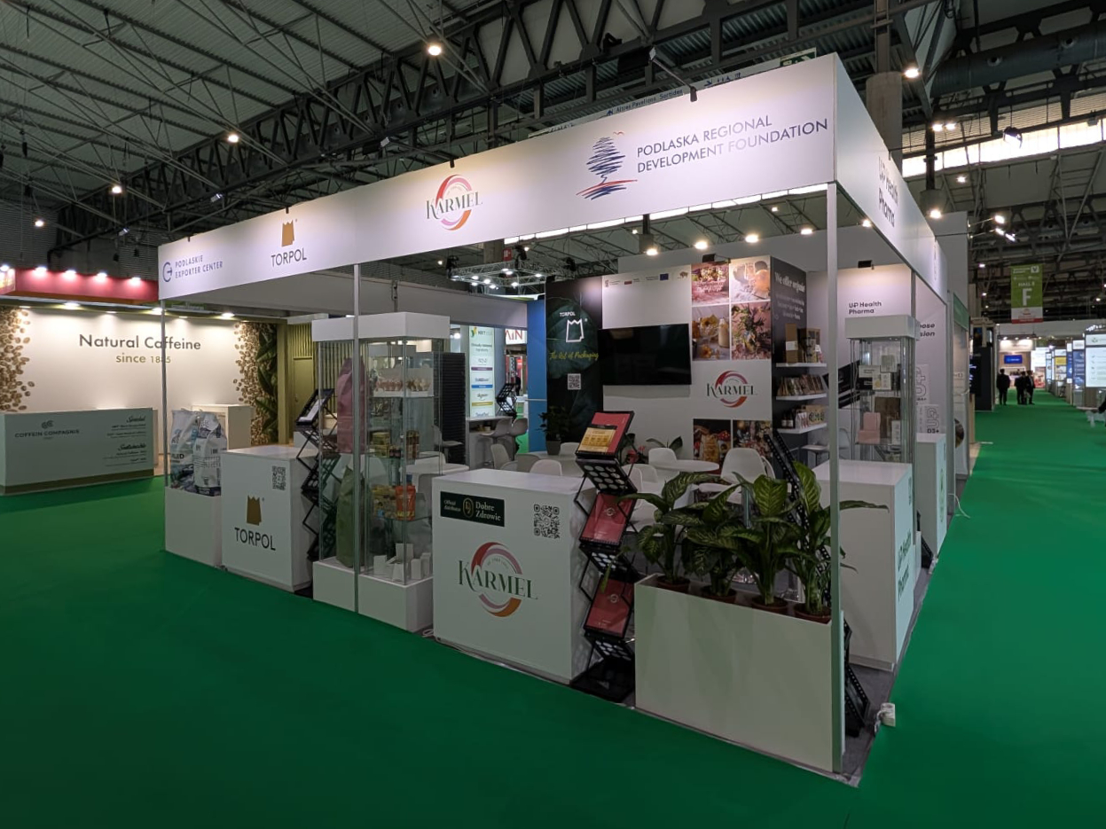 Stoisko Województwa Podlaskiego na Vitafoods Europe 2026
