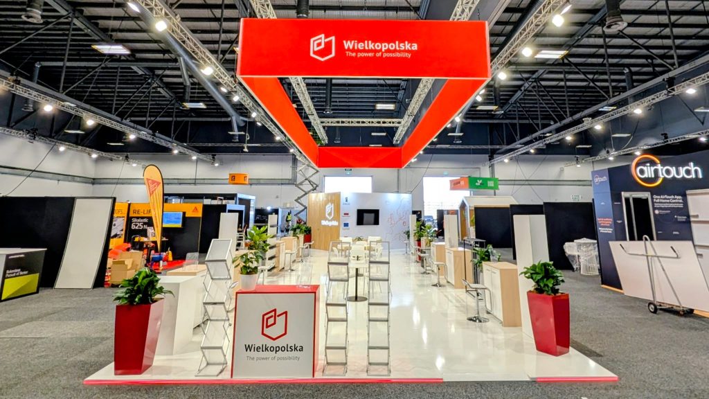 Stoisko Województwa Wielkopolskiego na&nbsp;targach BuildNZ w&nbsp;Nowej Zelandii