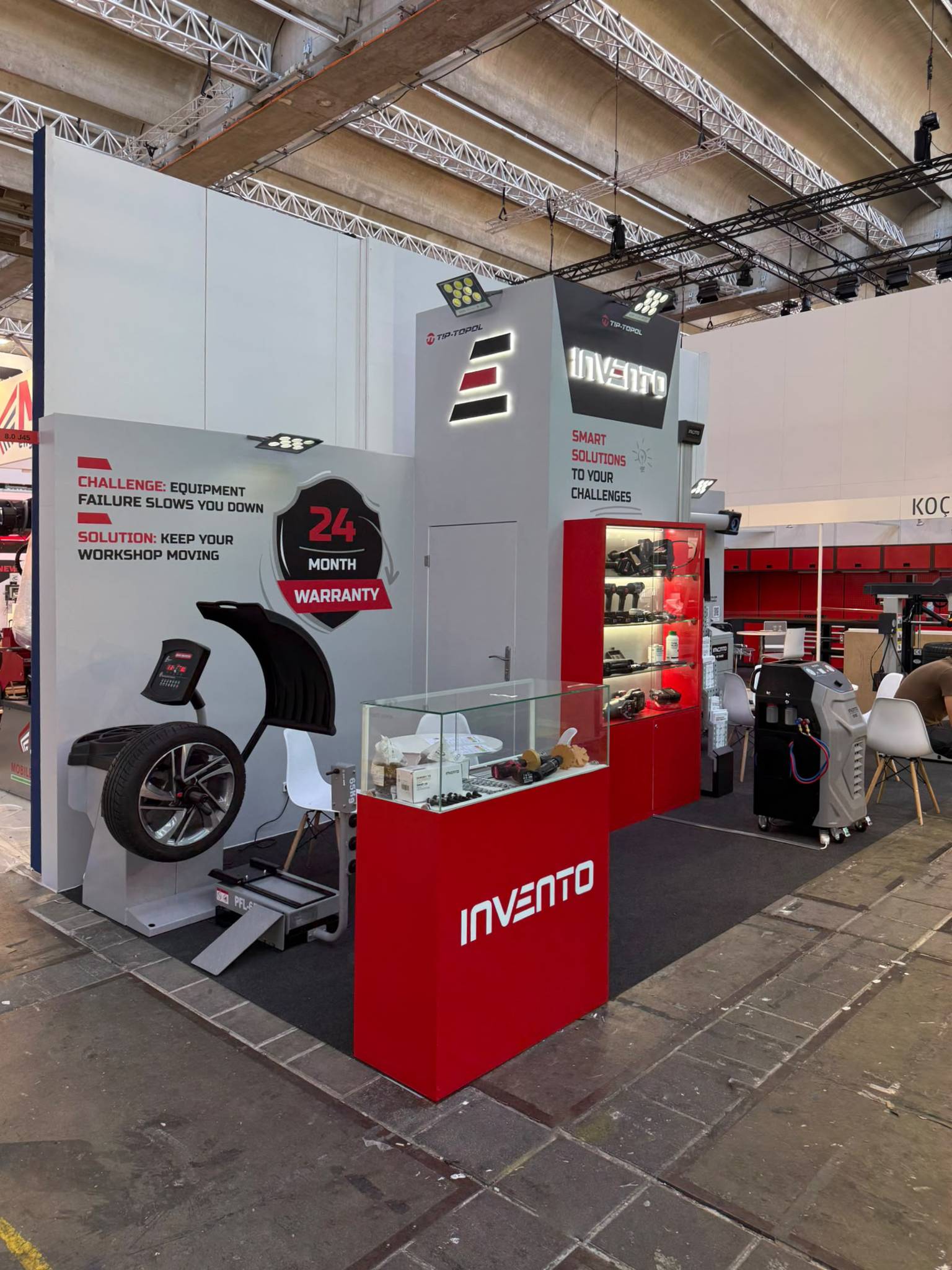 Stoisko Tip Topol na Automechanika Frankfurt
