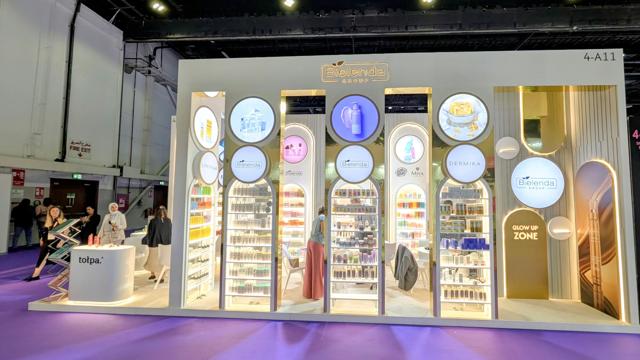 Bielenda na Beautyworld Dubai